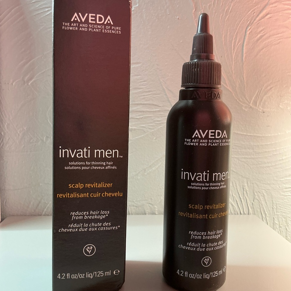 Aveda invati men scalp revitalizer, solution for thinning hair